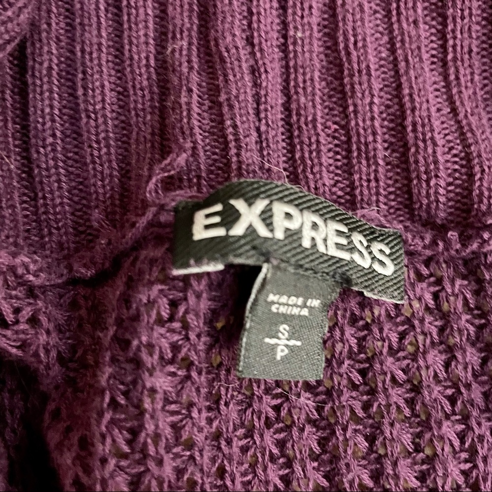 Express Waffle Knit Sweater - Picture 4 of 5